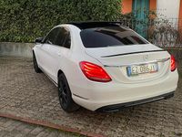Usata Mercedes C200 2015 Bianco Berlina