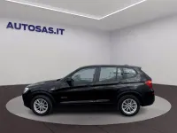 Usata BMW X3 Advantage 190 CV (139 kW) 2017 Nero SUV
