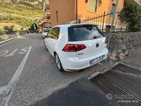 Usata VW Golf VII Highline 125 CV (91 kW) 2013 Bianco Berlina
