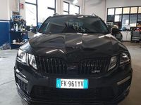 Usata Skoda Octavia vRS 245 CV (180 kW) 2017 Nero Station wagon