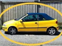 Usado Fiat Punto Cabriolet 86 HP (63 kW) 1999 Amarelo Cabrios