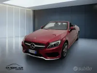 Usata Mercedes 220 Premium 170 CV (125 kW) 2018 Rosso Cabrio