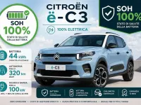 Begagnad Citroën e-C3 52 kW (72 HK) 2025 Blå SUV