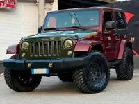 Usata Jeep Wrangler Sahara 177 CV (130 kW) 2008 Rosso SUV
