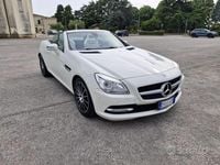 Usata Mercedes SLK250 204 CV (150 kW) 2012 Bianco Cabrio