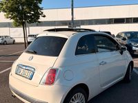 Usata Fiat 500 69 CV (50 kW) 2009 Bianco Cabrio