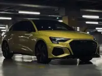 Usata Audi S3 Ambiente 310 CV (228 kW) 2020 Giallo Berlina