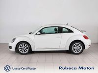 Usata VW Beetle Design 160 CV (117 kW) 2012 Bianco Utilitaria