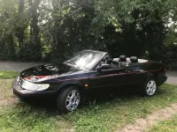 Usata Saab 900 131 CV (96 kW) 1995 Nero Cabrio