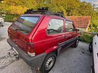 Usata Fiat Panda 1994 Rosso Utilitaria