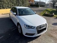 Usata Audi A3 Ambiente 110 CV (80 kW) 2015 Bianco Berlina