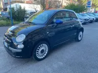 Usata Fiat 500 Lounge 69 CV (50 kW) 2008 Nero Utilitaria