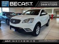 Usata SsangYong Korando 175 CV (128 kW) 2011 Bianco pastello SUV