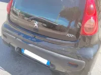 Usata Peugeot 107 68 CV (50 kW) 2012 Nero Utilitaria