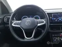 Usata VW T-Cross Style 110 CV (80 kW) 2022 Bianco SUV