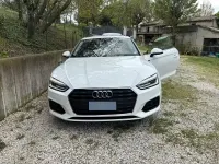 Usata Audi A5 190 CV (139 kW) 2017 Bianco Coupé