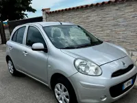 Usata Nissan Micra S 80 CV (58 kW) 2013 Argento Utilitaria