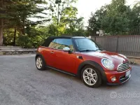 Usata Mini Cooper D Cabriolet 112 CV (82 kW) 2010 Rosso Cabrio