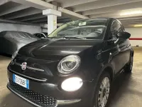 Usata Fiat 500 Lounge 69 CV (50 kW) 2016 Nero Utilitaria