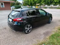 Usata Peugeot 308 GT-line 120 CV (88 kW) 2017 Nero Berlina