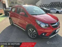 Usata Opel Karl Rocks 73 CV (53 kW) 2019 Rosso Utilitaria