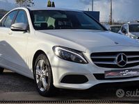 Usata Mercedes C180 Executive 116 CV (85 kW) 2017 Bianco Berlina