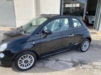 Usata Fiat 500C Lounge 95 CV (69 kW) 2011 Nero Cabrio