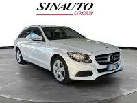 Usata Mercedes C180 Business 116 CV (85 kW) 2016 Bianco Station wagon