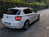 Usata BMW 116 Sport Line 136 CV (100 kW) 2012 Bianco Utilitaria