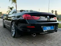 Usata BMW 640 Cabriolet Efficient Dynamics 313 CV (230 kW) 2016 Nero Cabrio