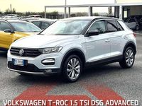 Usata VW T-Roc Advance 150 CV (110 kW) 2019 Bianco SUV