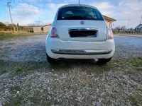 Usata Fiat 500 Pop 75 CV (55 kW) 2009 Bianco Cabrio