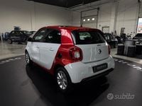 Usata Smart ForFour Passion 71 CV (52 kW) 2015 Bianco Utilitaria
