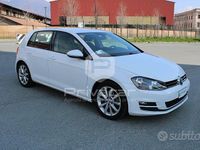 Usata VW Golf VII Highline 122 CV (89 kW) 2014 Bianco Utilitaria