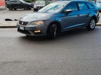 Usata Seat Leon 110 CV (80 kW) 2018 Grigio Station wagon