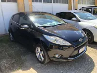 Usata Ford Fiesta Titanium 71 CV (52 kW) 2011 Nero Berlina