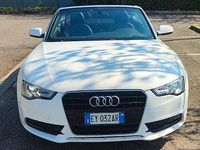 Usata Audi A5 Cabriolet 190 CV (139 kW) 2015 Bianco Cabrio