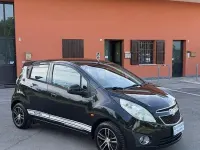 Usata Chevrolet Spark 68 CV (50 kW) 2011 Nero Utilitaria