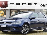 Usata VW Golf VII R-line 150 CV (110 kW) 2020 Blu Berlina