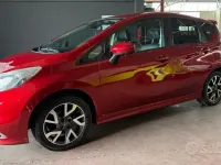 Usata Nissan Note S 98 CV (72 kW) 2014 Rosso Utilitaria