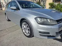 Usata VW Golf VII Highline 110 CV (80 kW) 2015 Grigio Station wagon