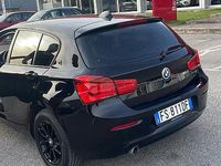 Usata BMW 116 116 CV (85 kW) 2018 Nero Utilitaria
