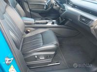 Usata Audi Q8 e-tron Ambiente 300 kW (408 CV) 2020 Blu/azzurro SUV