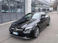 Usata Mercedes C220 Premium Plus 194 CV (142 kW) 2022 Nero Coupé