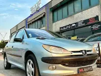 Usata Peugeot 206 90 CV (66 kW) 2003 Grigio Berlina