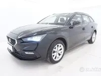 Usata Seat Leon ST Style 116 CV (85 kW) 2023 Nero Station wagon