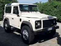 Usata Land Rover Defender S 122 CV (89 kW) 2008 Bianco Station wagon