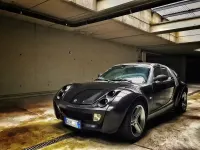 Usata Smart Roadster 82 CV (60 kW) 2004 Nero Cabrio