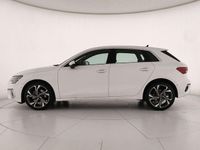 Usata Audi A3 Advanced 110 CV (80 kW) 2023 Bianco ibis Berlina