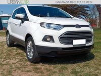 Usata Ford Ecosport Titanium S 95 CV (69 kW) 2016 Bianco SUV